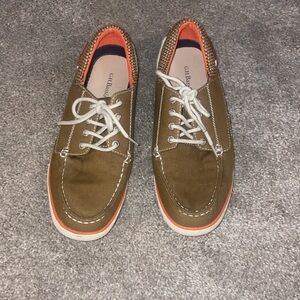 Bass Pro Shops Tan Boat Shoes Comfortable Lace-Up Design size 10